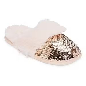 Pink Princess Slippers Sparkly & Plush Little Girls Size 12-13 BNWT SO